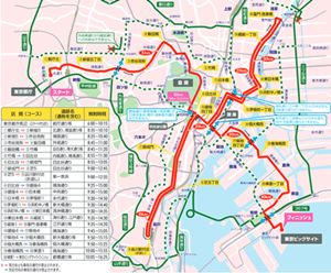 東京マラソン　2014　コース
